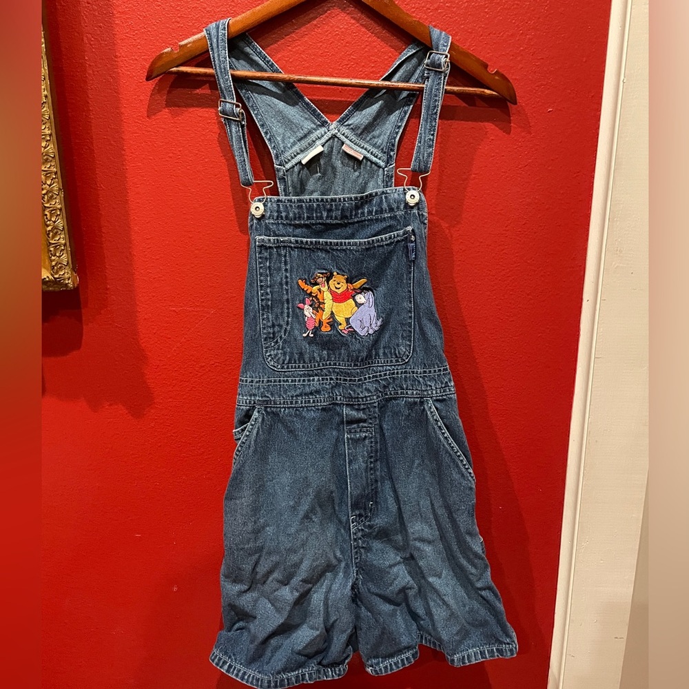 Winnie the Pooh denim overalls